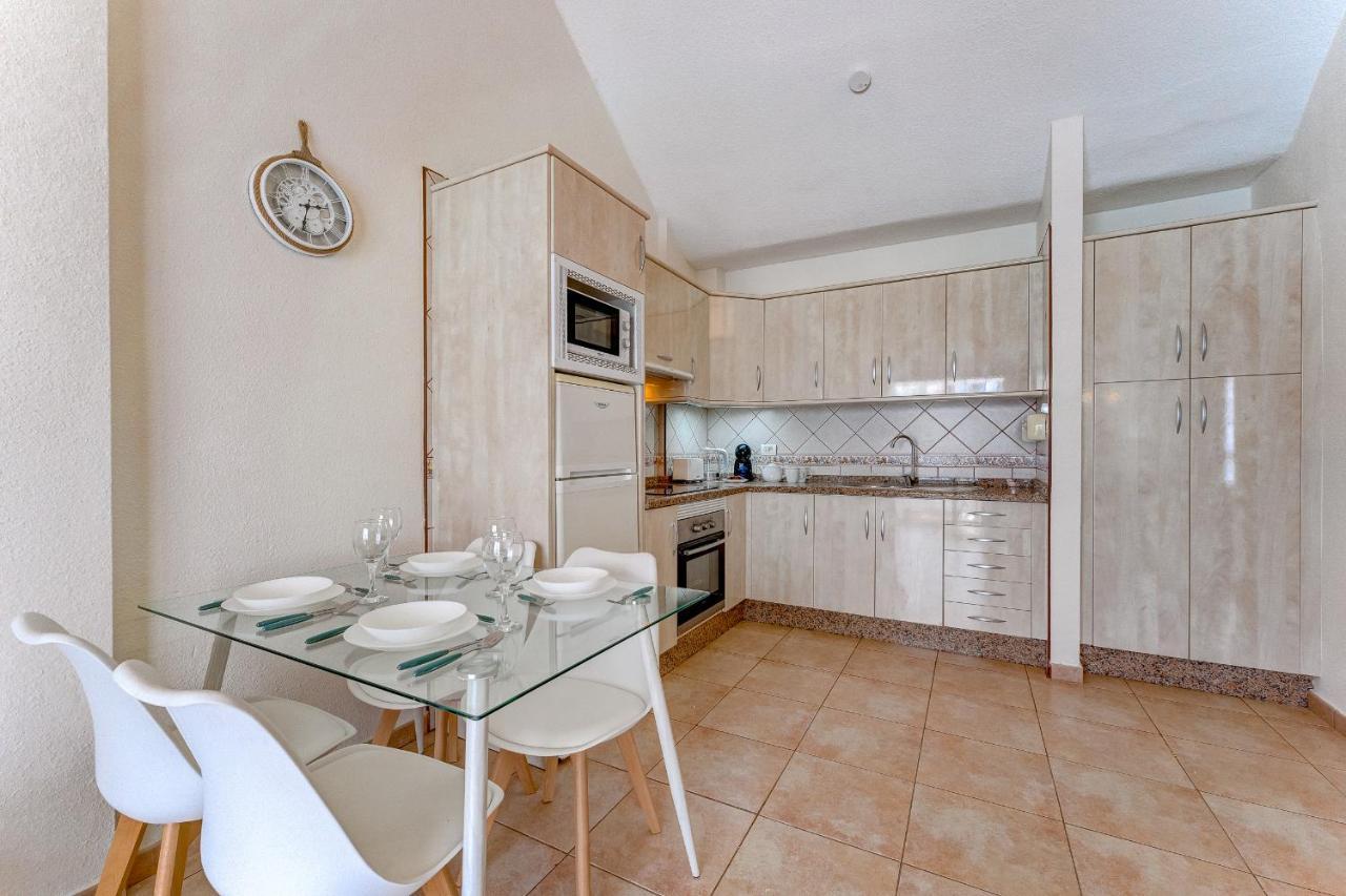 Pretty 1B Apartment In Diamantes 2, Heated Pool Los Cristianos  Exteriör bild