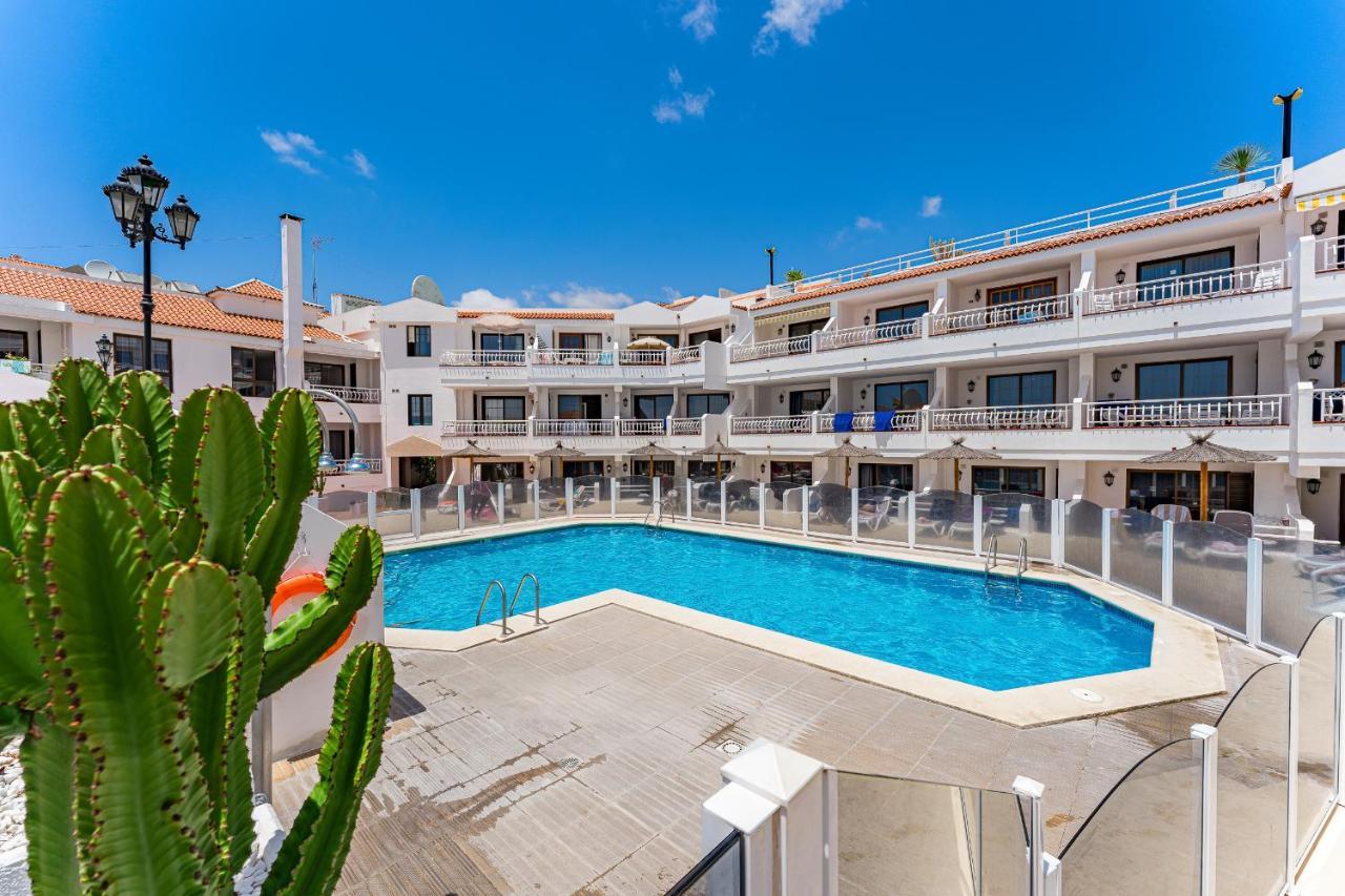 Pretty 1B Apartment In Diamantes 2, Heated Pool Los Cristianos  Exteriör bild