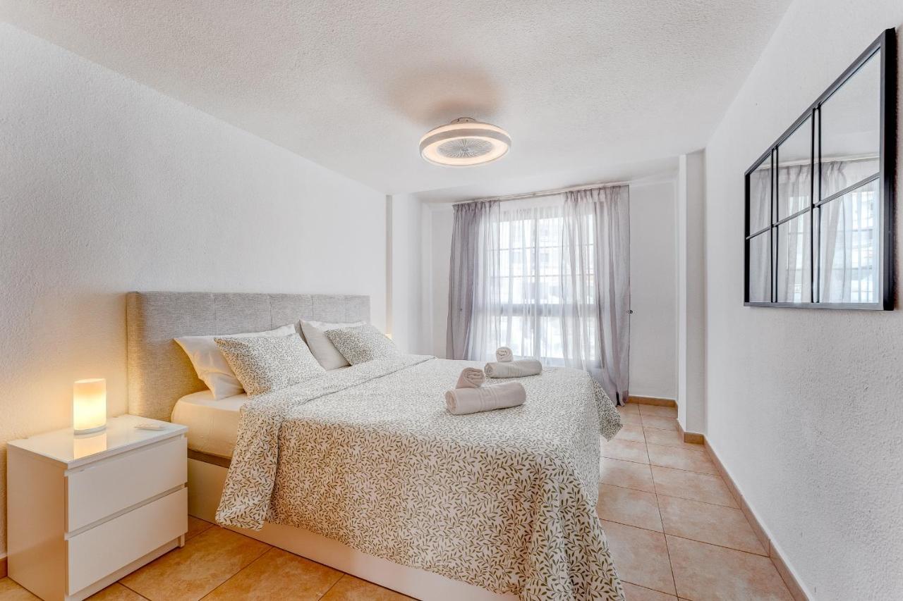 Pretty 1B Apartment In Diamantes 2, Heated Pool Los Cristianos  Exteriör bild
